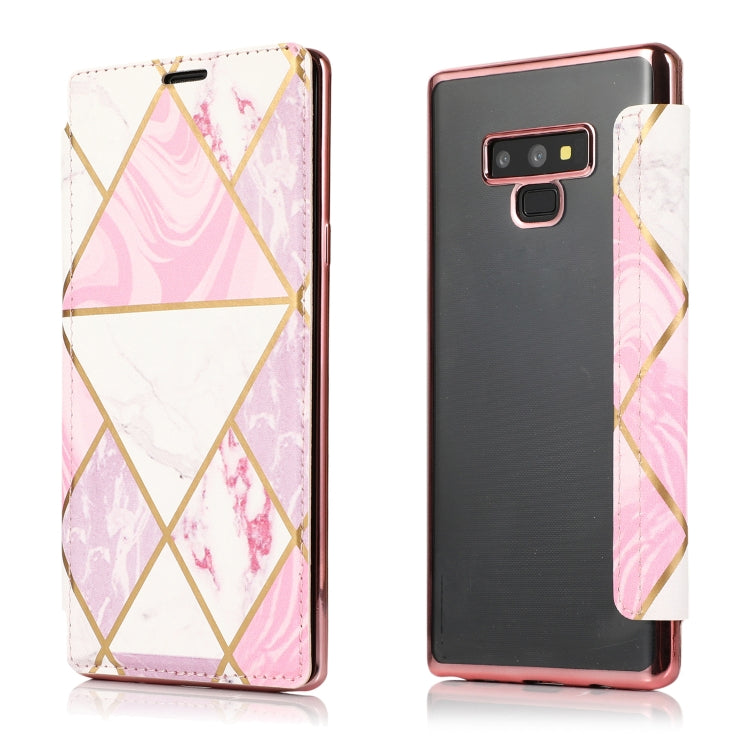 Custodia in pelle a conchiglia orizzontale PU + TPU con placcatura abbronzante con supporto e slot per schede, For Samsung Galaxy S21+ 5G, For Samsung Galaxy S21 5G, For Samsung Galaxy S20 FE, For Samsung Galaxy S20+, For Samsung Galaxy Note9          ...