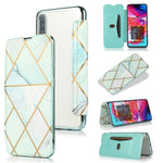 Custodia in pelle a conchiglia orizzontale PU + TPU con placcatura abbronzante con supporto e slot per schede, For Samsung Galaxy S21+ 5G, For Samsung Galaxy S21 5G, For Samsung Galaxy S20 FE, For Samsung Galaxy S20+, For Samsung Galaxy Note9          ...