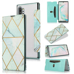 Custodia in pelle a conchiglia orizzontale PU + TPU con placcatura abbronzante con supporto e slot per schede, For Samsung Galaxy Note20 Ultra, For Samsung Galaxy Note10+, For Samsung Galaxy S10, For Samsung Galaxy A71, For Samsung Galaxy S9           ...