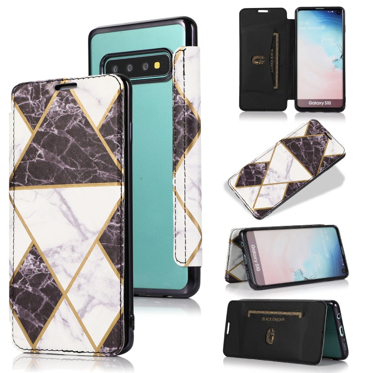 Custodia in pelle a conchiglia orizzontale PU + TPU con placcatura abbronzante con supporto e slot per schede, For Samsung Galaxy Note20 Ultra, For Samsung Galaxy Note10+, For Samsung Galaxy S10, For Samsung Galaxy A71, For Samsung Galaxy S9           ...