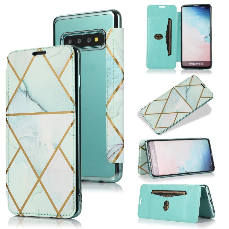 Custodia in pelle a conchiglia orizzontale PU + TPU con placcatura abbronzante con supporto e slot per schede, For Samsung Galaxy Note20 Ultra, For Samsung Galaxy Note10+, For Samsung Galaxy S10, For Samsung Galaxy A71, For Samsung Galaxy S9           ...