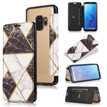 Custodia in pelle a conchiglia orizzontale PU + TPU con placcatura abbronzante con supporto e slot per schede, For Samsung Galaxy Note20 Ultra, For Samsung Galaxy Note10+, For Samsung Galaxy S10, For Samsung Galaxy A71, For Samsung Galaxy S9           ...