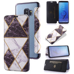 Custodia in pelle a conchiglia orizzontale PU + TPU con placcatura abbronzante con supporto e slot per schede, For Samsung Galaxy A50, For Samsung Galaxy S8, For Samsung Galaxy S9+, For Samsung Galaxy A20 / A30, For Samsung Galaxy S10e                 ...