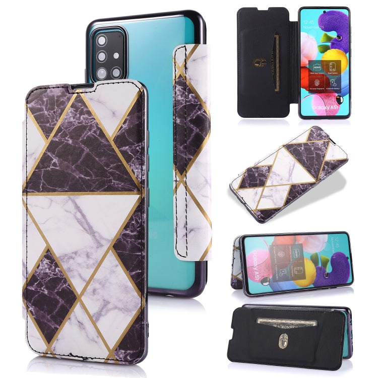 Custodia in pelle a conchiglia orizzontale PU + TPU con placcatura abbronzante con supporto e slot per schede, For Samsung Galaxy A50, For Samsung Galaxy S8, For Samsung Galaxy S9+, For Samsung Galaxy A20 / A30, For Samsung Galaxy S10e                 ...