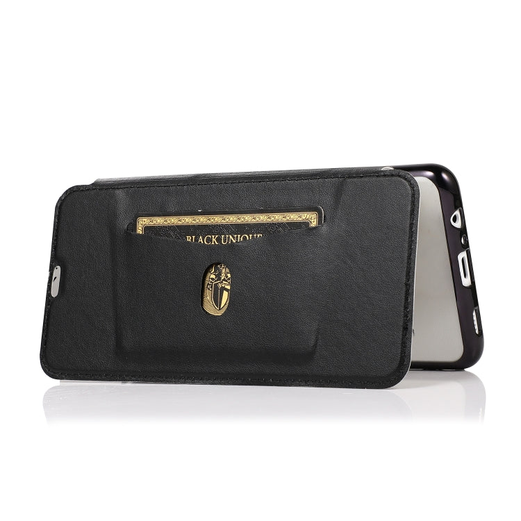 Custodia in pelle a conchiglia orizzontale PU + TPU con placcatura abbronzante con supporto e slot per schede, For Samsung Galaxy A12 / A42 5G