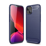 Custodia TPU in fibra di carbonio per smartphone compatibili