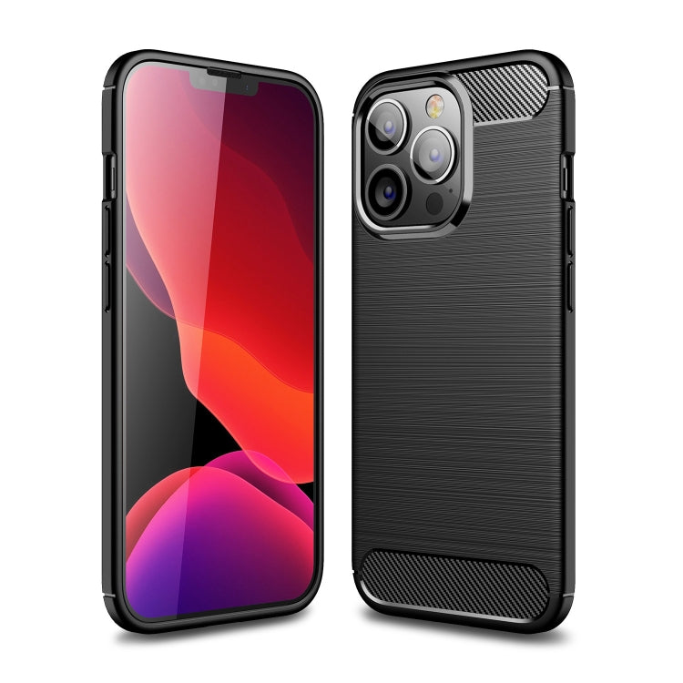 Custodia TPU in fibra di carbonio per smartphone compatibili