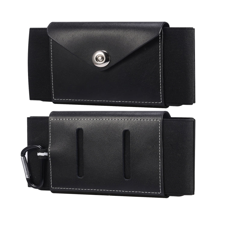 Marsupio in pelle per cellulare con elasticità ultrasottile, For 5.8-6.1 inch Phones, Size: S, For 5.5-6.5 inch Phones, Size: M, For 6.7-6.9 inch Phones, Size: L