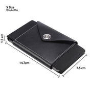 Marsupio in pelle per cellulare con elasticità ultrasottile, For 5.8-6.1 inch Phones, Size: S, For 5.5-6.5 inch Phones, Size: M, For 6.7-6.9 inch Phones, Size: L
