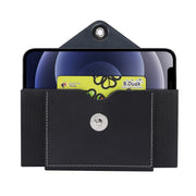 Marsupio in pelle per cellulare con elasticità ultrasottile, For 5.8-6.1 inch Phones, Size: S, For 5.5-6.5 inch Phones, Size: M, For 6.7-6.9 inch Phones, Size: L