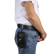 Marsupio in pelle per cellulare con elasticità ultrasottile, For 5.8-6.1 inch Phones, Size: S, For 5.5-6.5 inch Phones, Size: M, For 6.7-6.9 inch Phones, Size: L