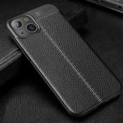 Custodia antiurto in TPU con texture Litchi, For iPhone 13 mini, For iPhone 13 Pro, For iPhone 13 Pro Max, For iPhone 13, For vivo Y73 5G
