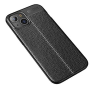 Custodia antiurto in TPU con texture Litchi, For iPhone 13 mini, For iPhone 13 Pro, For iPhone 13 Pro Max, For iPhone 13, For vivo Y73 5G