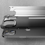 Custodia combinata TPU e PC per iPhone 13, 13 mini, 13 Pro