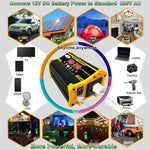 Inverter di alimentazione per auto da 12 V a 220 V da 300 W di seconda generazione Legend, 12V to 220V