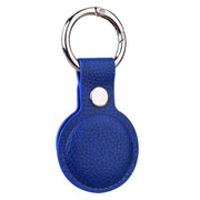 Custodia protettiva in pelle con texture Litchi con portachiavi per AirTag