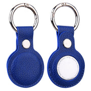 Custodia protettiva in pelle con texture Litchi con portachiavi per AirTag
