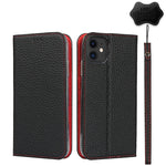 Custodia portafoglio in pelle con slot carte per iPhone