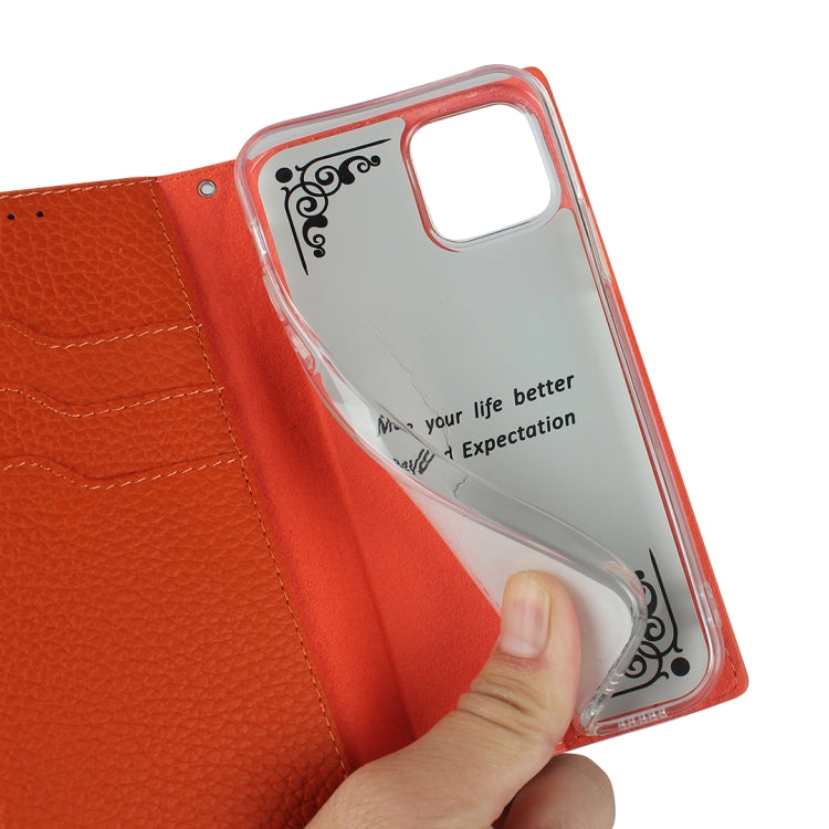 Custodia portafoglio in pelle con slot carte per iPhone