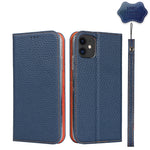 Custodia portafoglio in pelle con slot carte per iPhone