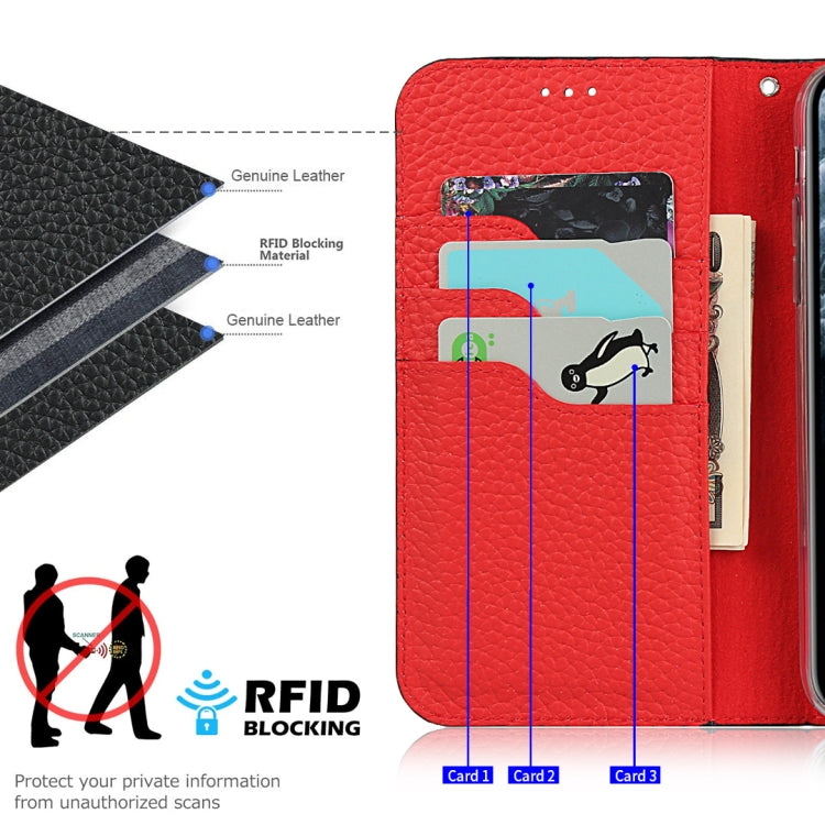 Custodia portafoglio in pelle con slot carte per iPhone