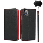 Custodia portafoglio in pelle con slot carte per iPhone