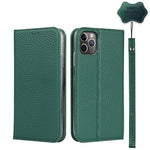 Custodia portafoglio in pelle con slot carte per iPhone