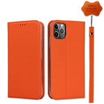 Custodia portafoglio in pelle con slot carte per iPhone