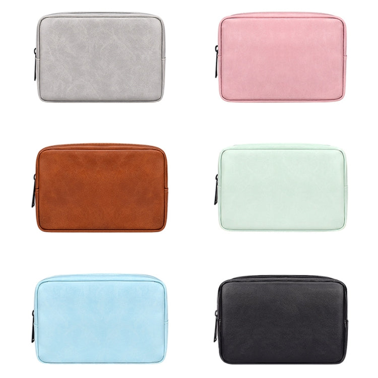 Borsa in pelle PU per accessori digitali portatili