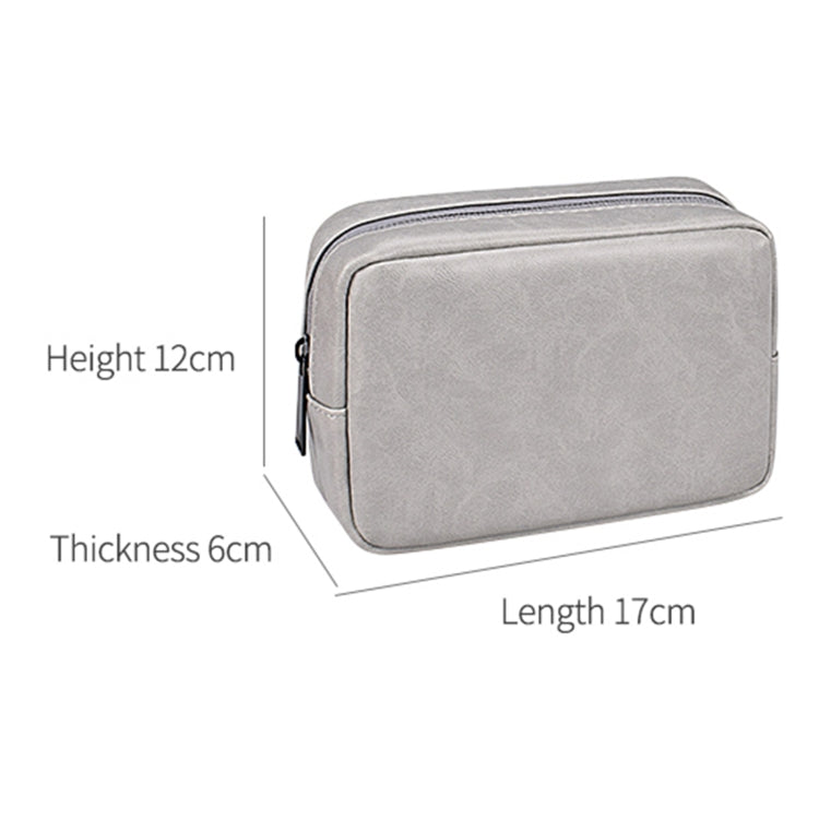Borsa in pelle PU per accessori digitali portatili