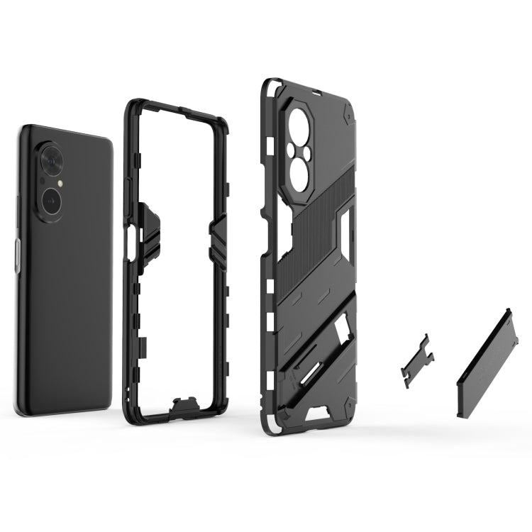 Punk Armor 2 in 1 PC + custodia antiurto in TPU con supporto invisibile, For Honor 50 SE / Huawei nova 9 SE