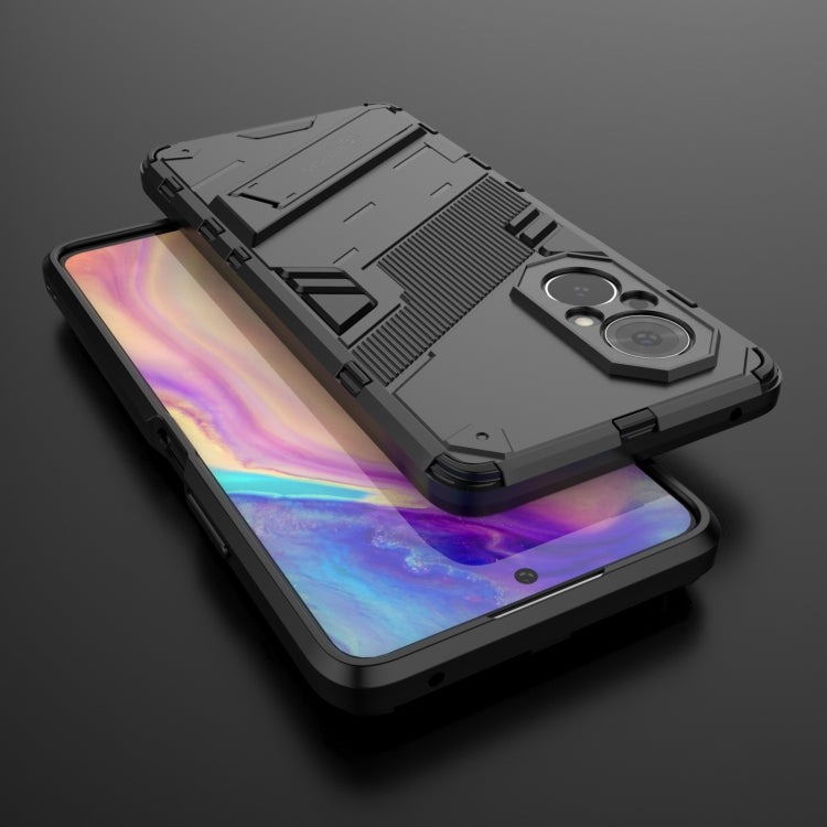 Punk Armor 2 in 1 PC + custodia antiurto in TPU con supporto invisibile, For Honor 50 SE / Huawei nova 9 SE