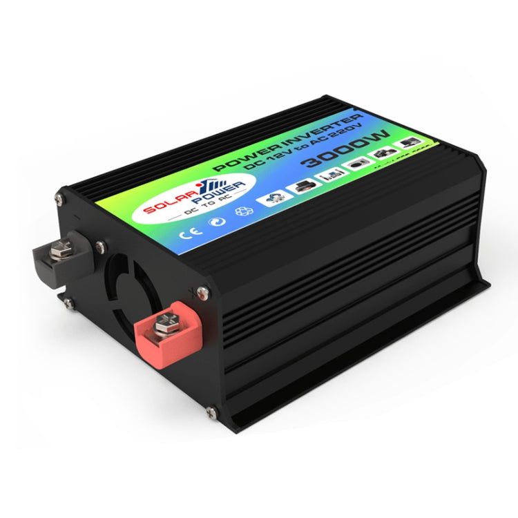 Tang I Generation 12V a 110V 3000W Inverter di alimentazione per auto intelligente con doppia USB, 12V to 110V