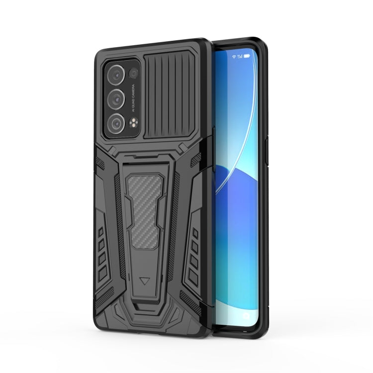 War Chariot Series Armor Custodia protettiva antiurto per PC + TPU all-inclusive con supporto invisibile, For OPPO Reno6 Pro+ 5G, For Xiaomi Redmi K40 Gaming, For Samsung Galaxy F52 5G