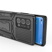 War Chariot Series Armor Custodia protettiva antiurto per PC + TPU all-inclusive con supporto invisibile, For OPPO Reno6 Pro+ 5G, For Xiaomi Redmi K40 Gaming, For Samsung Galaxy F52 5G