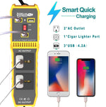 Convertitore di potenza per auto da 12 V a 220 V 300 W con tre USB, 12V to 220V