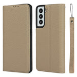 Custodia in pelle di vacchetta con strato superiore ribaltabile orizzontale con trama litchi con supporto e slot per carte e portafoglio e cinturino e avvolgitore, For Samsung Galaxy S21 5G, For Samsung Galaxy S20, For Samsung Galaxy S20 Plus          ...