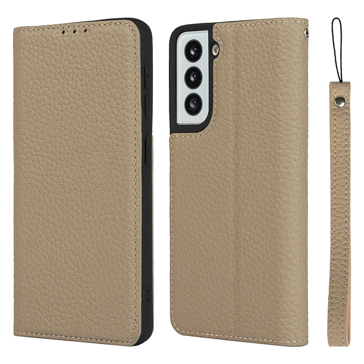 Custodia in pelle di vacchetta con strato superiore ribaltabile orizzontale con trama litchi con supporto e slot per carte e portafoglio e cinturino e avvolgitore, For Samsung Galaxy S21 5G, For Samsung Galaxy S20, For Samsung Galaxy S20 Plus          ...