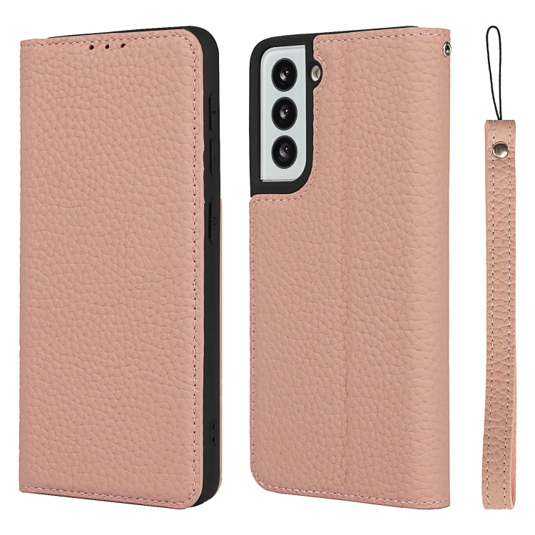 Custodia in pelle di vacchetta con strato superiore ribaltabile orizzontale con trama litchi con supporto e slot per carte e portafoglio e cinturino e avvolgitore, For Samsung Galaxy S21 5G, For Samsung Galaxy S20, For Samsung Galaxy S20 Plus          ...