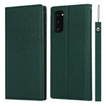 Custodia in pelle di vacchetta con strato superiore ribaltabile orizzontale con trama litchi con supporto e slot per carte e portafoglio e cinturino e avvolgitore, For Samsung Galaxy S21 5G, For Samsung Galaxy S20, For Samsung Galaxy S20 Plus          ...