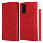 Custodia in pelle di vacchetta con strato superiore ribaltabile orizzontale con trama litchi con supporto e slot per carte e portafoglio e cinturino e avvolgitore, For Samsung Galaxy S21 5G, For Samsung Galaxy S20, For Samsung Galaxy S20 Plus          ...