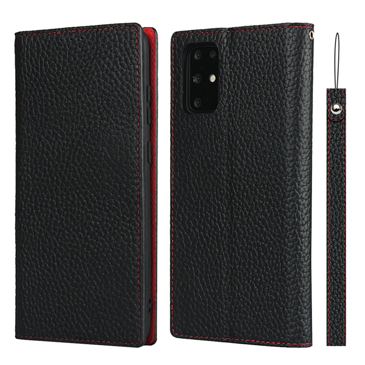 Custodia in pelle di vacchetta con strato superiore ribaltabile orizzontale con trama litchi con supporto e slot per carte e portafoglio e cinturino e avvolgitore, For Samsung Galaxy S21 5G, For Samsung Galaxy S20, For Samsung Galaxy S20 Plus          ...