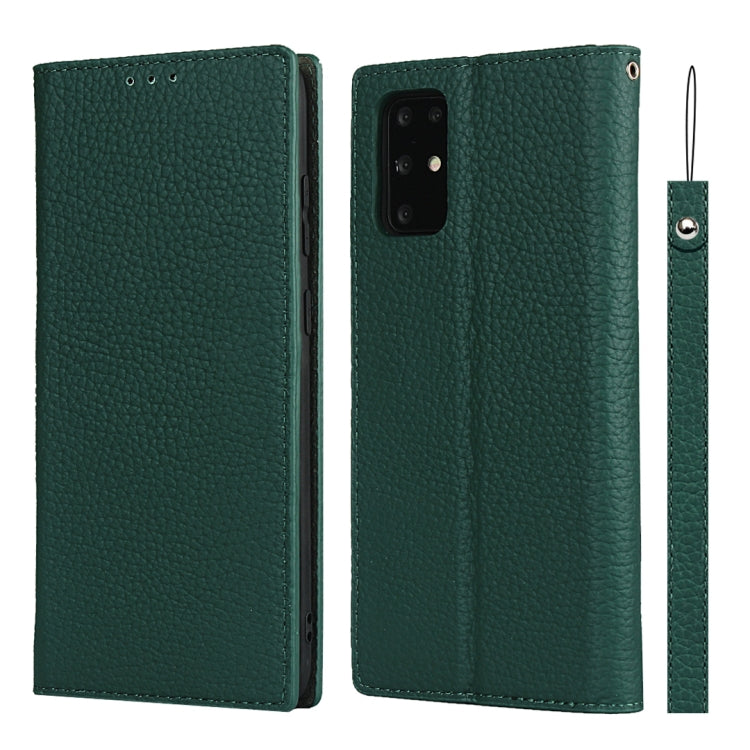 Custodia in pelle di vacchetta con strato superiore ribaltabile orizzontale con trama litchi con supporto e slot per carte e portafoglio e cinturino e avvolgitore, For Samsung Galaxy S21 5G, For Samsung Galaxy S20, For Samsung Galaxy S20 Plus          ...