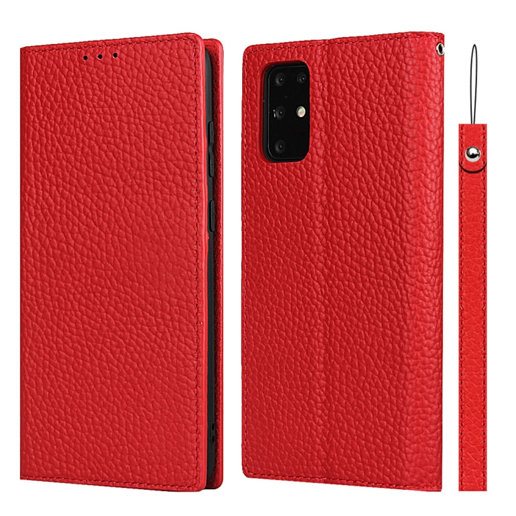 Custodia in pelle di vacchetta con strato superiore ribaltabile orizzontale con trama litchi con supporto e slot per carte e portafoglio e cinturino e avvolgitore, For Samsung Galaxy S21 5G, For Samsung Galaxy S20, For Samsung Galaxy S20 Plus          ...