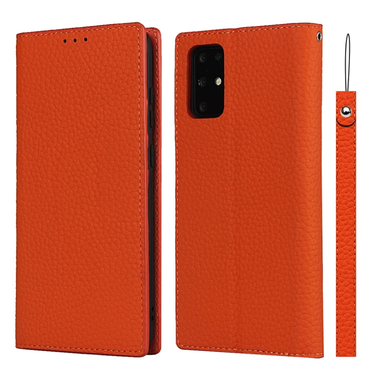Custodia in pelle di vacchetta con strato superiore ribaltabile orizzontale con trama litchi con supporto e slot per carte e portafoglio e cinturino e avvolgitore, For Samsung Galaxy S21 5G, For Samsung Galaxy S20, For Samsung Galaxy S20 Plus          ...