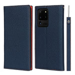 Custodia in pelle di vacchetta con strato superiore ribaltabile orizzontale con trama litchi con supporto e slot per carte e portafoglio e cinturino e avvolgitore, For Samsung Galaxy S21 5G, For Samsung Galaxy S20, For Samsung Galaxy S20 Plus          ...