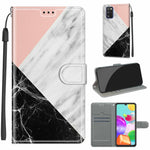 Custodia portafoglio in pelle PU con chiusura magnetica Samsung A