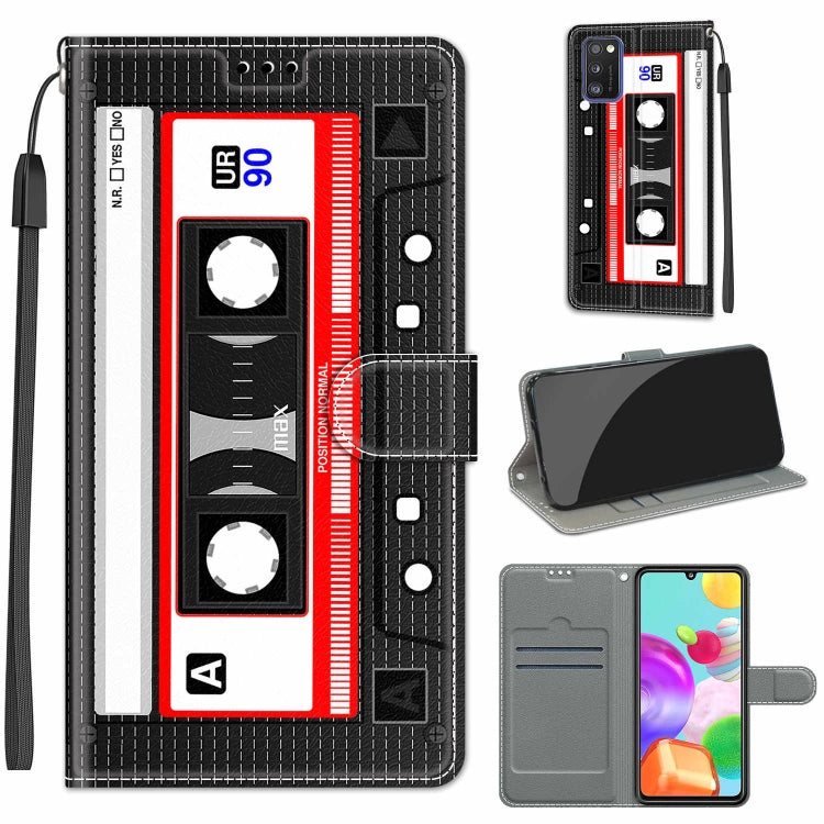 Custodia portafoglio in pelle PU con chiusura magnetica Samsung A