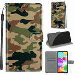 Custodia portafoglio in pelle PU con chiusura magnetica Samsung A