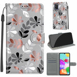 Custodia portafoglio in pelle PU con chiusura magnetica Samsung A
